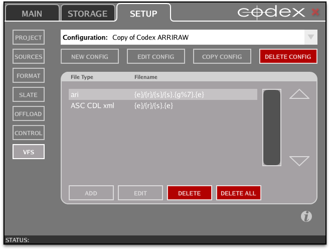 图2： CODEX UI界面管理你的序列。